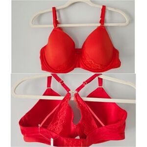 NWT Soma Embraceable Enchanting Lace Jhook PC Bra Size 36D